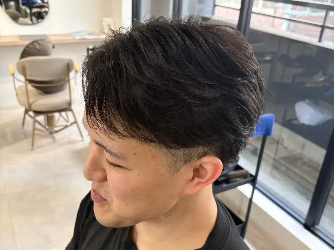 メンズ カット 🍁毛流れカット/ 石山浩二🍁のヘアスタイル