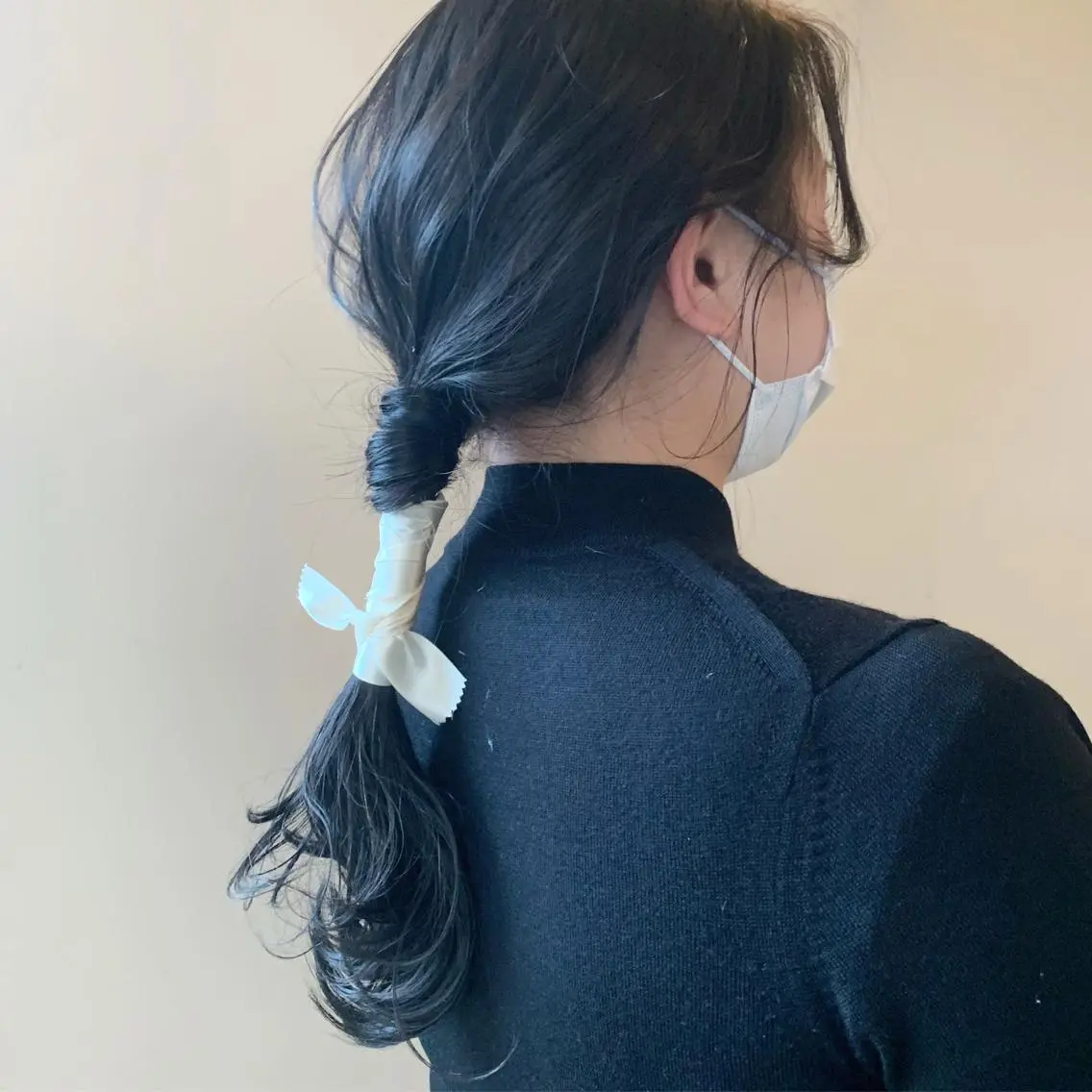 セミロング ヘアアレンジ 本間 結衣のヘアスタイル