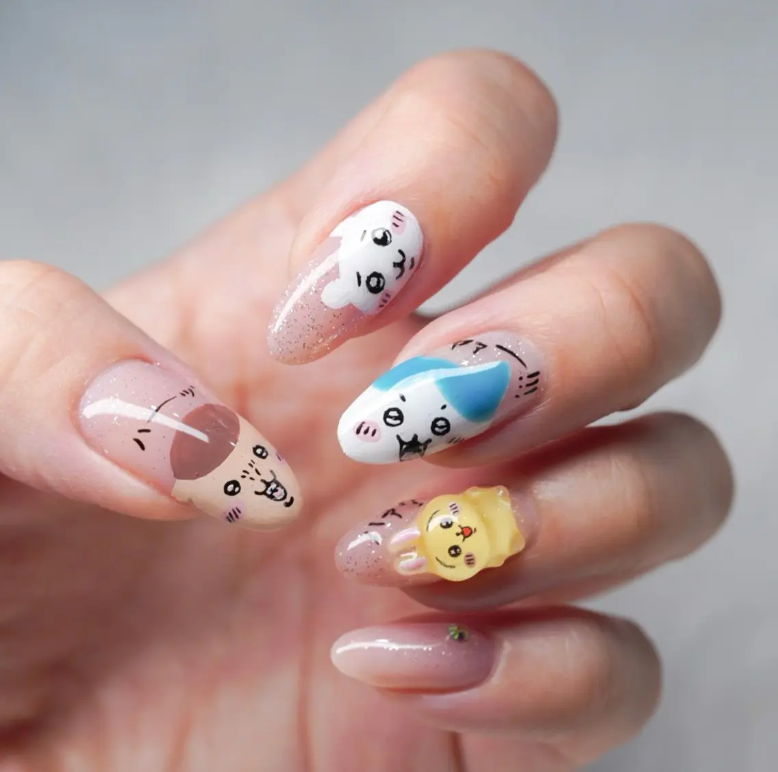 ロング ハンドネイル Re nailのネイルデザイン