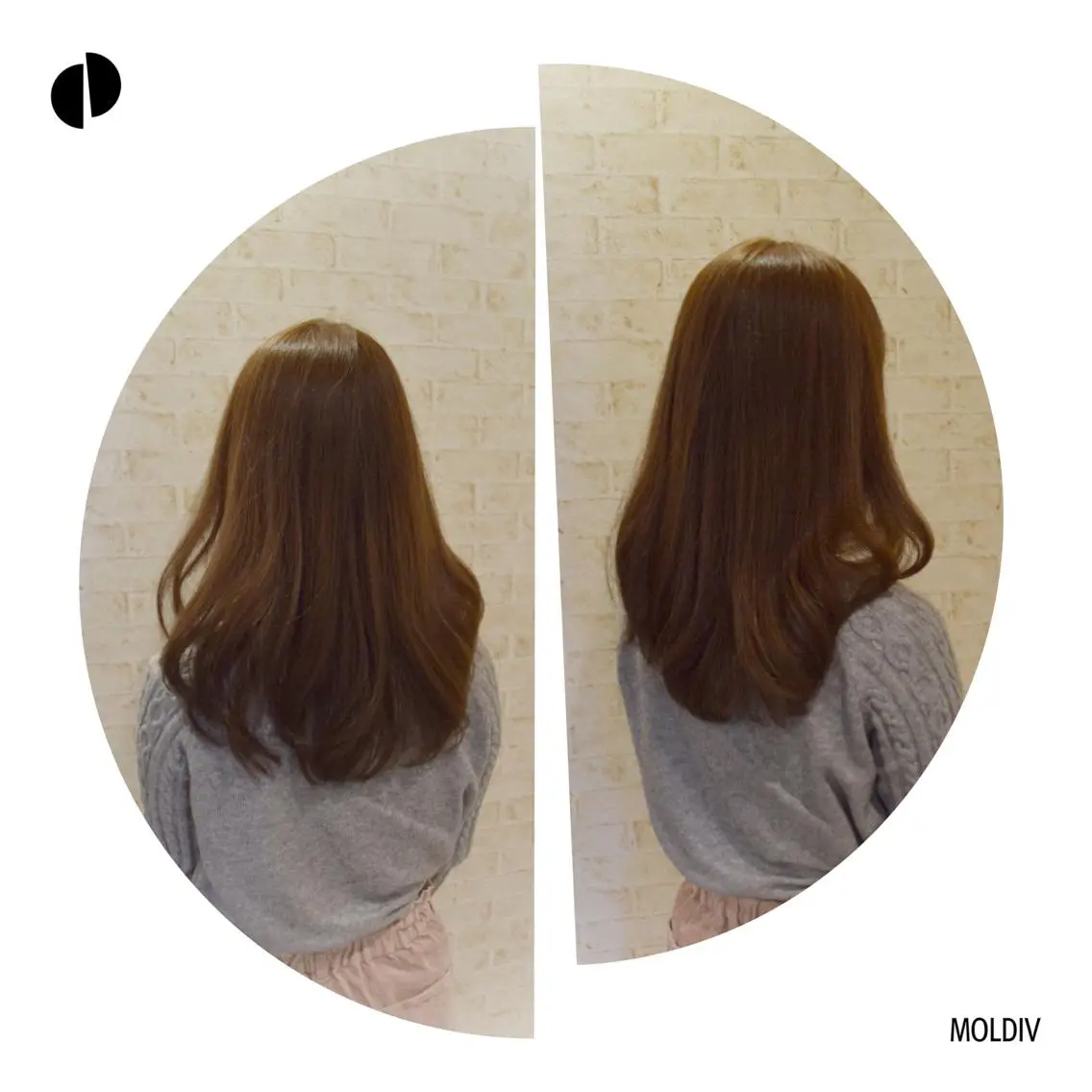 セミロング カラー グレージュ ✨縮毛矯正✨髪質改善 ナカシマ ユミのヘアスタイル