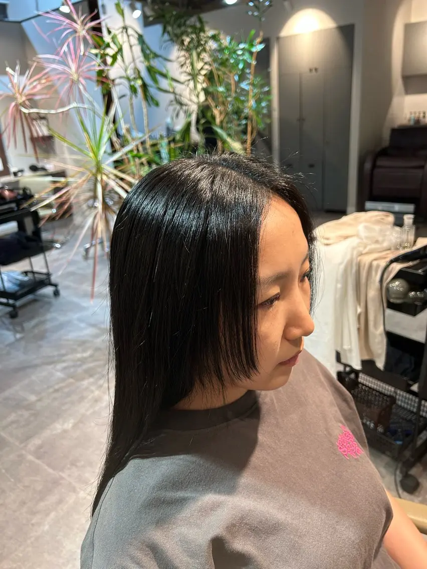ロング 坂井 唯人のヘアスタイル