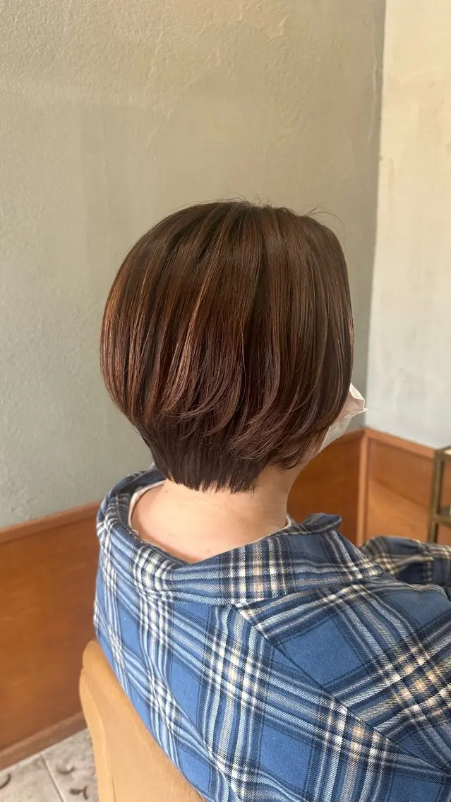 ショート ショートヘア 寺田 彩芽のヘアスタイル