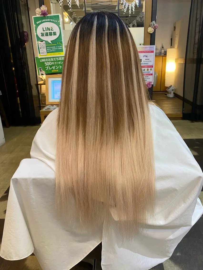 エクステ BRAS ナカガワのヘアスタイル