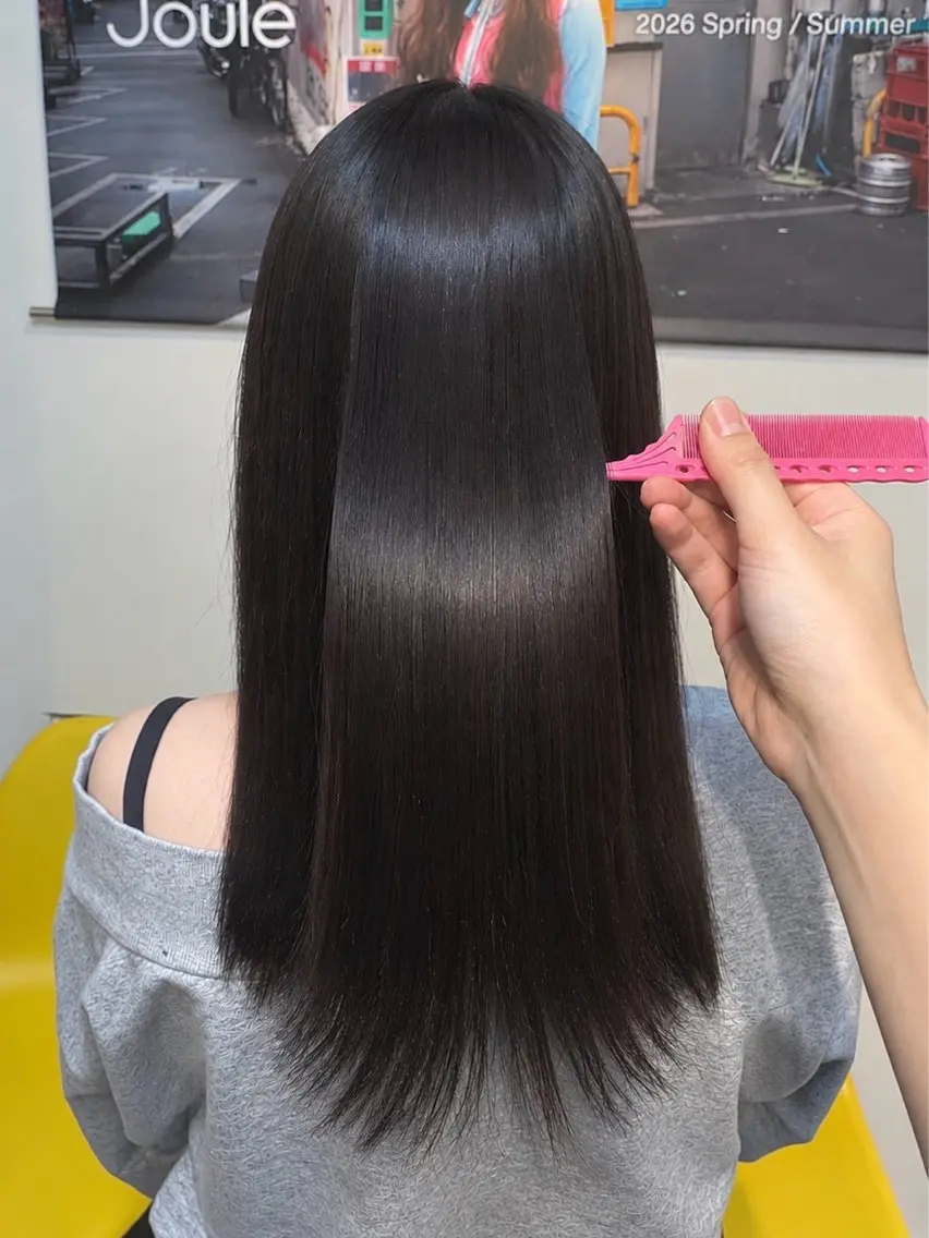 【練習モデル】🤍うる艶ストレート🤍縮毛矯正✨の写真