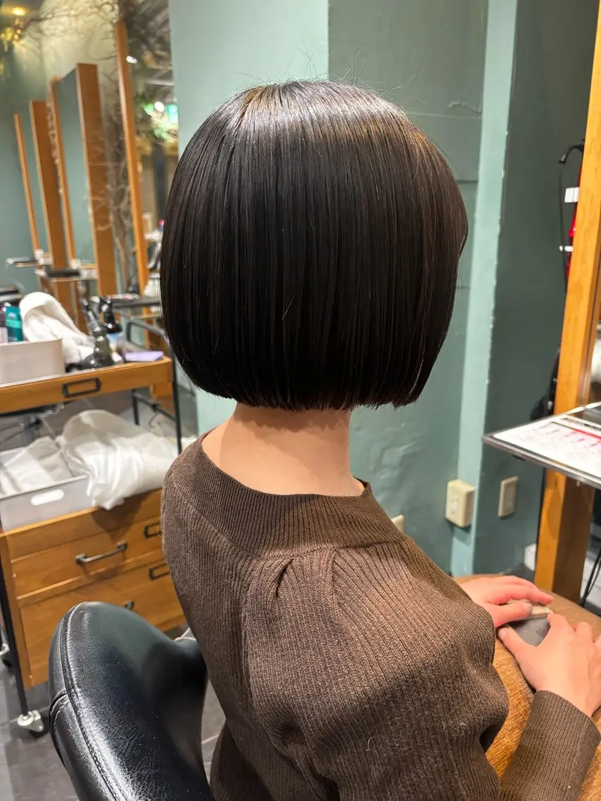 ショート オーガニックカラー/ 表参道/ルカのヘアスタイル