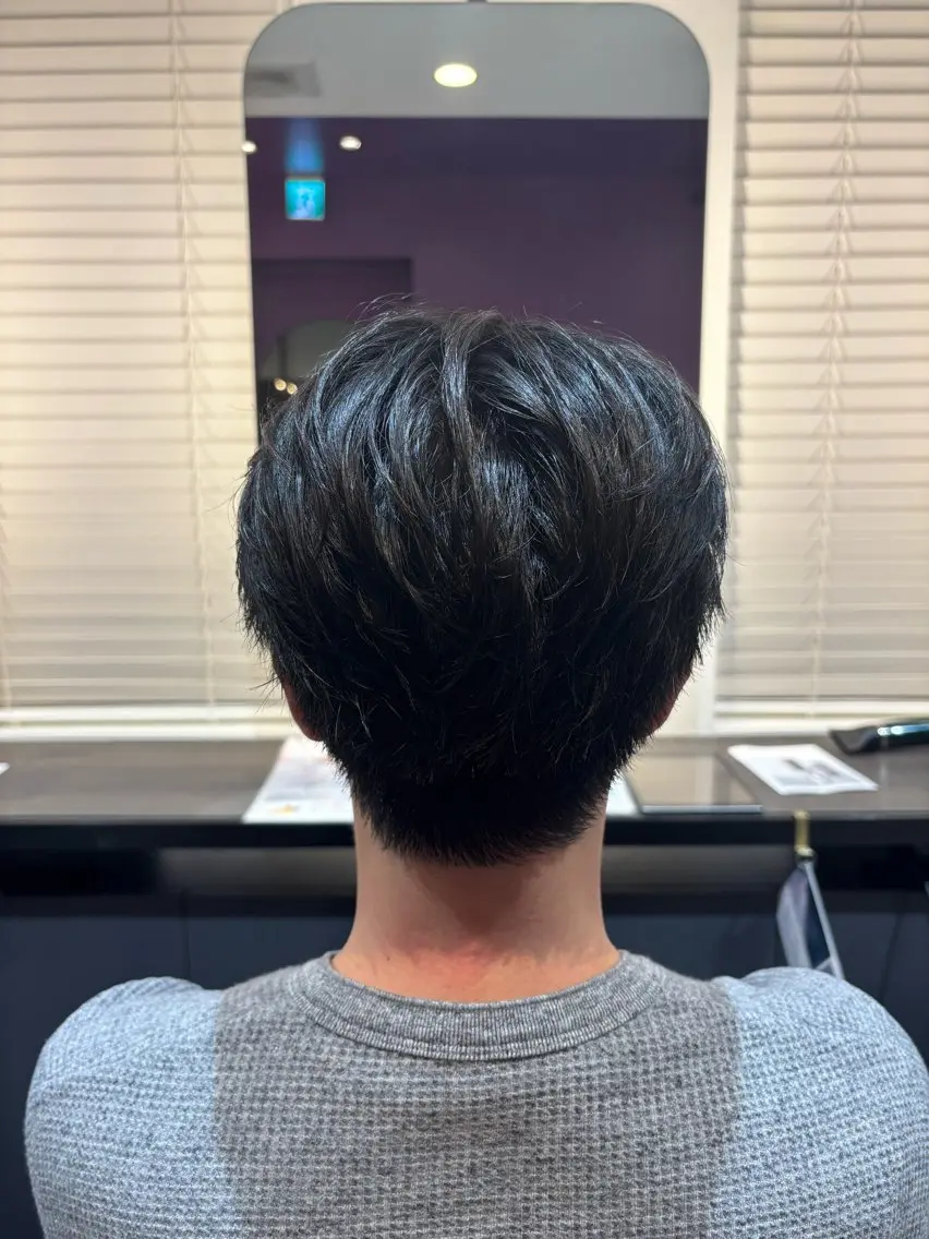 メンズ カット 沢井涼人 ✂︎ 艶髪のヘアスタイル