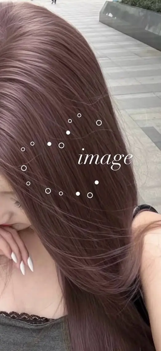 セミロング ヘアカラー 高原 爽箕のヘアスタイル