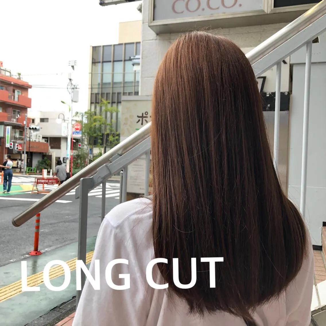 ロング カット ヘアカラー MYA 🤍kanaのヘアスタイル