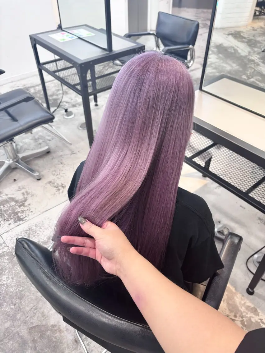 ロング カラー ヘアアレンジ ヘアカラー トリートメント エクステ ヘアセット 🎀モテ暖色× エクステ🎀あかりのヘアスタイル