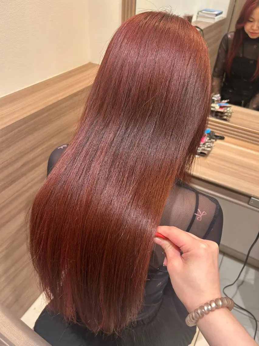 【 ✨minimo 限定価格✨ 】 ブリーチなしワンカラー🎀🪽の写真