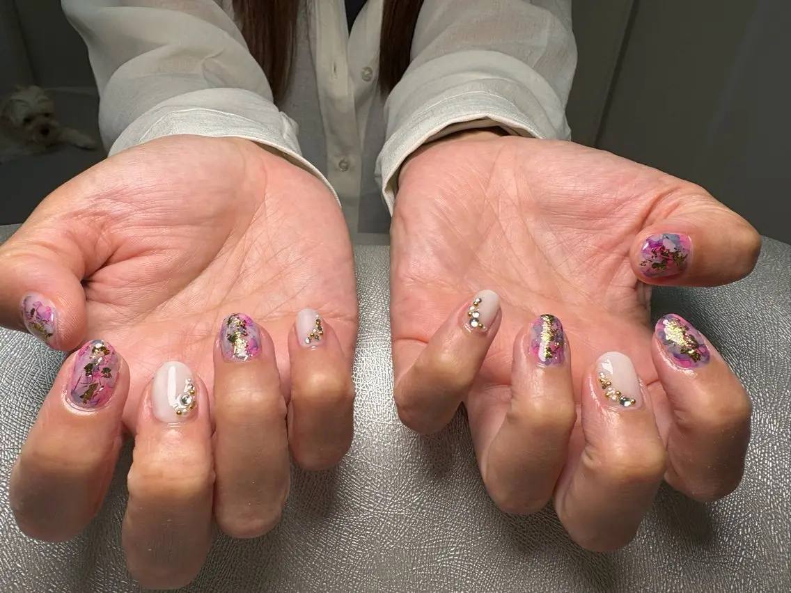ネイル アートネイル ハンドネイル ✨韓国✨nail salonLumieのネイルデザイン