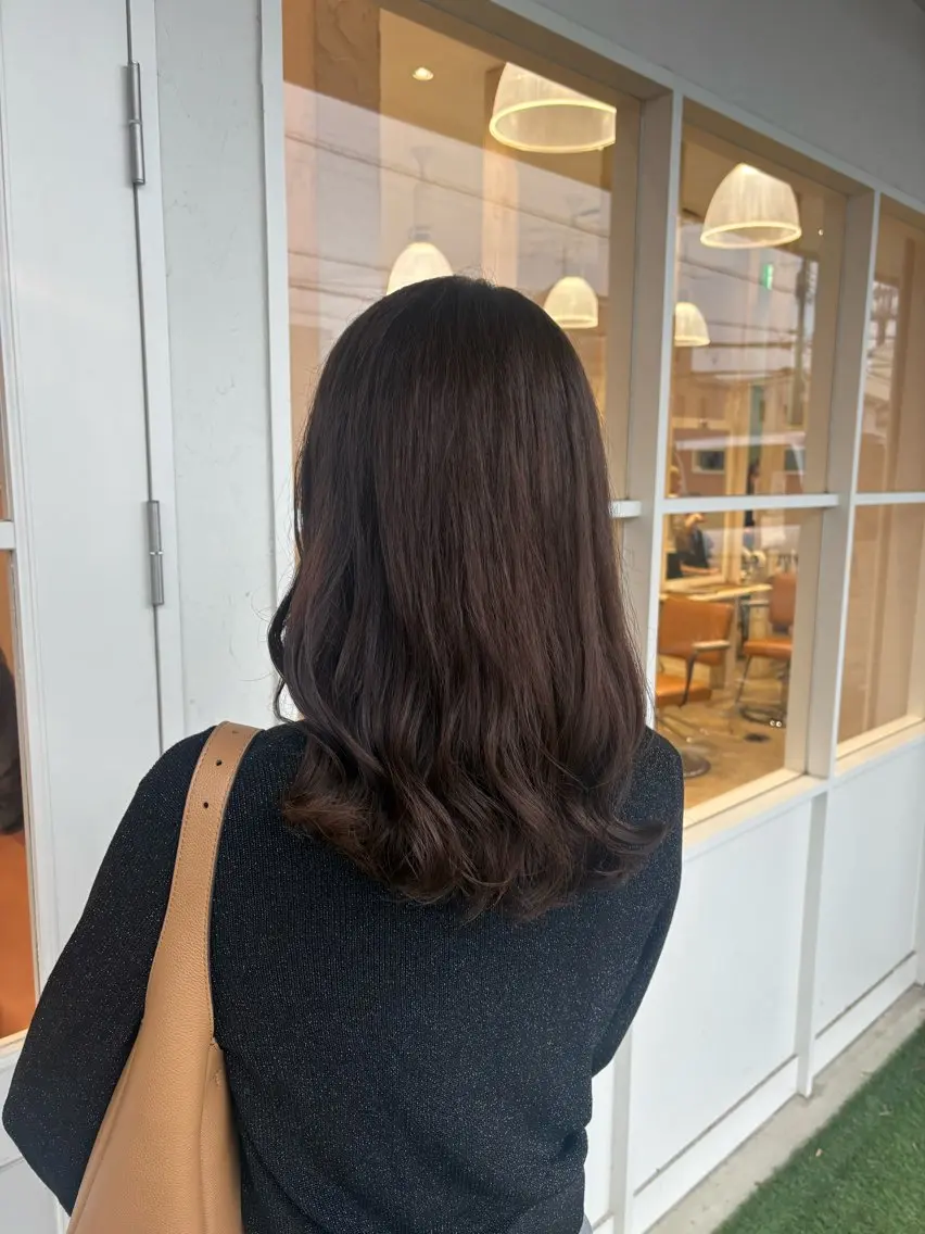 カラー 近藤 透明感カラー🫧のヘアスタイル