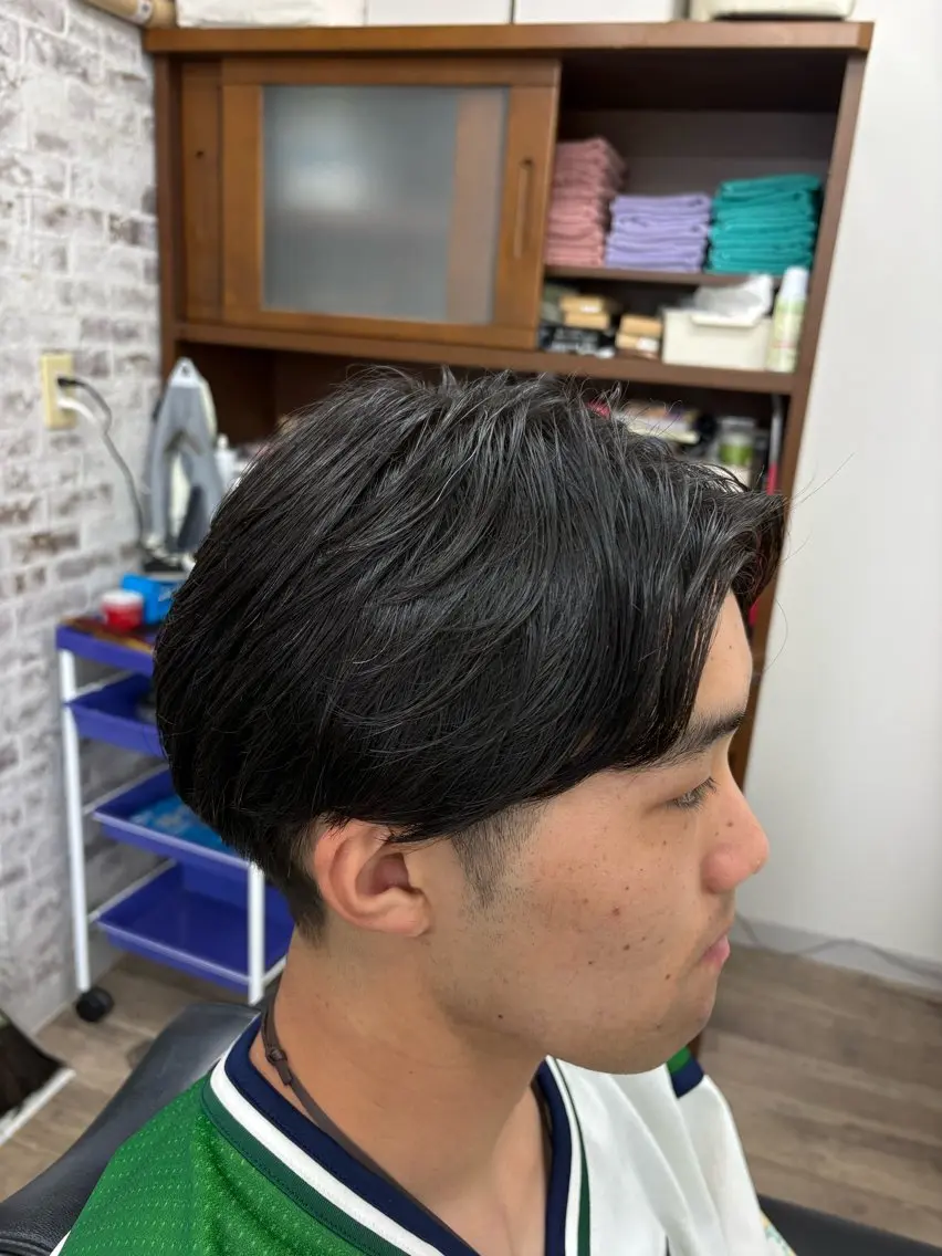 ショート メンズ 生江 岳のヘアスタイル