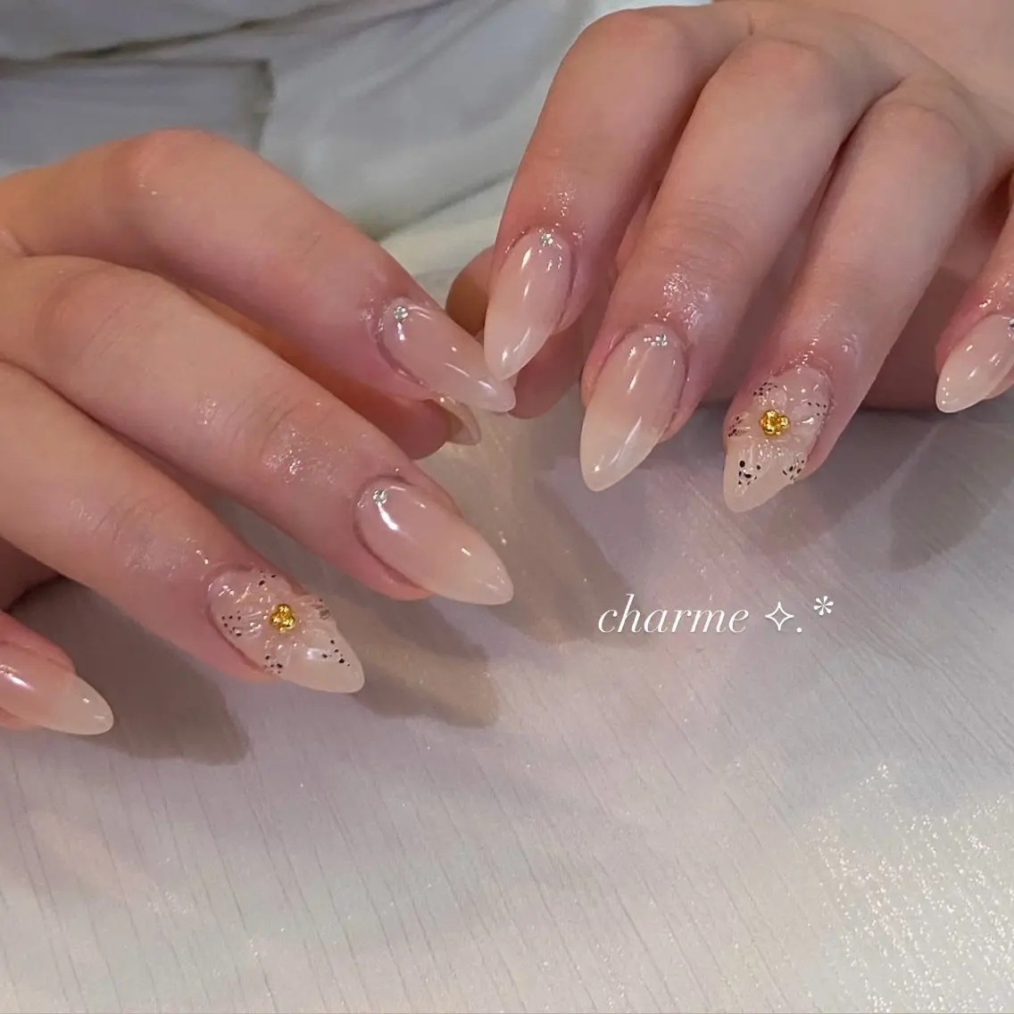 ネイル ハンドネイル charme Jr.nailistのネイルデザイン