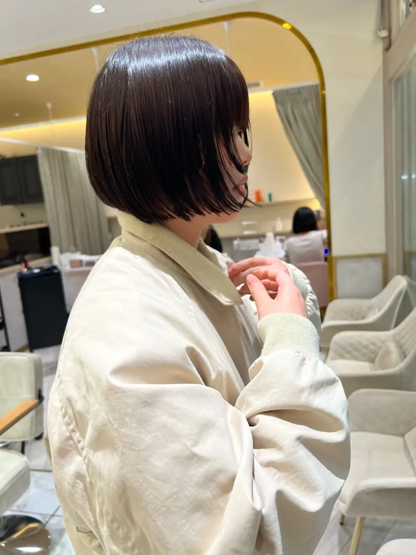 ミディアム カット レディースパーマ 🧺🪽/SHUNOのヘアスタイル