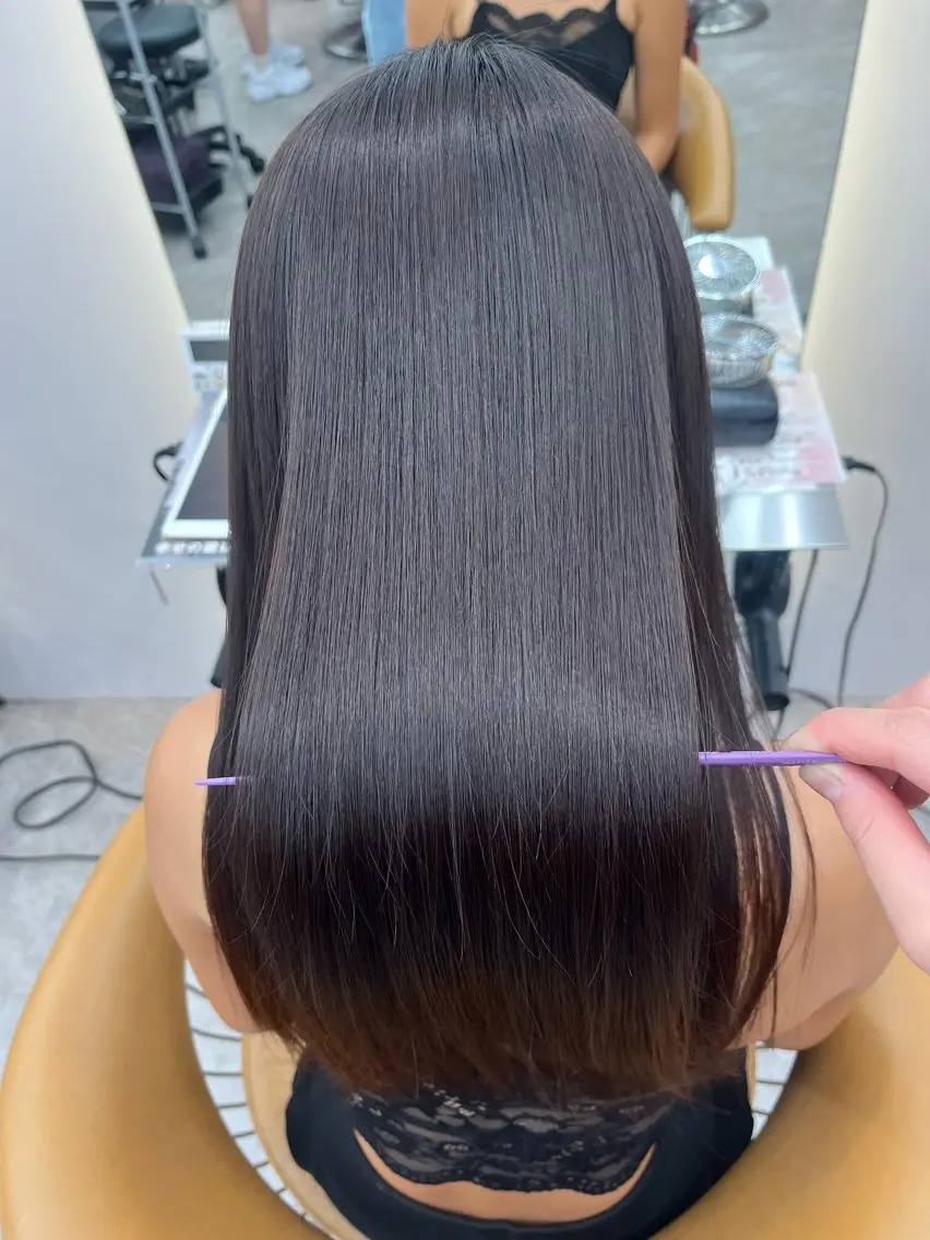 ロング カットモデル無料 あやかのヘアスタイル