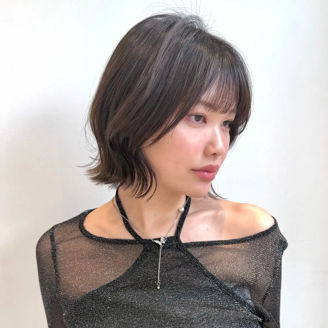 ショート カット ヘアカラー トリートメント 韓国/くびれミディ /レイヤー🧸千純のヘアスタイル