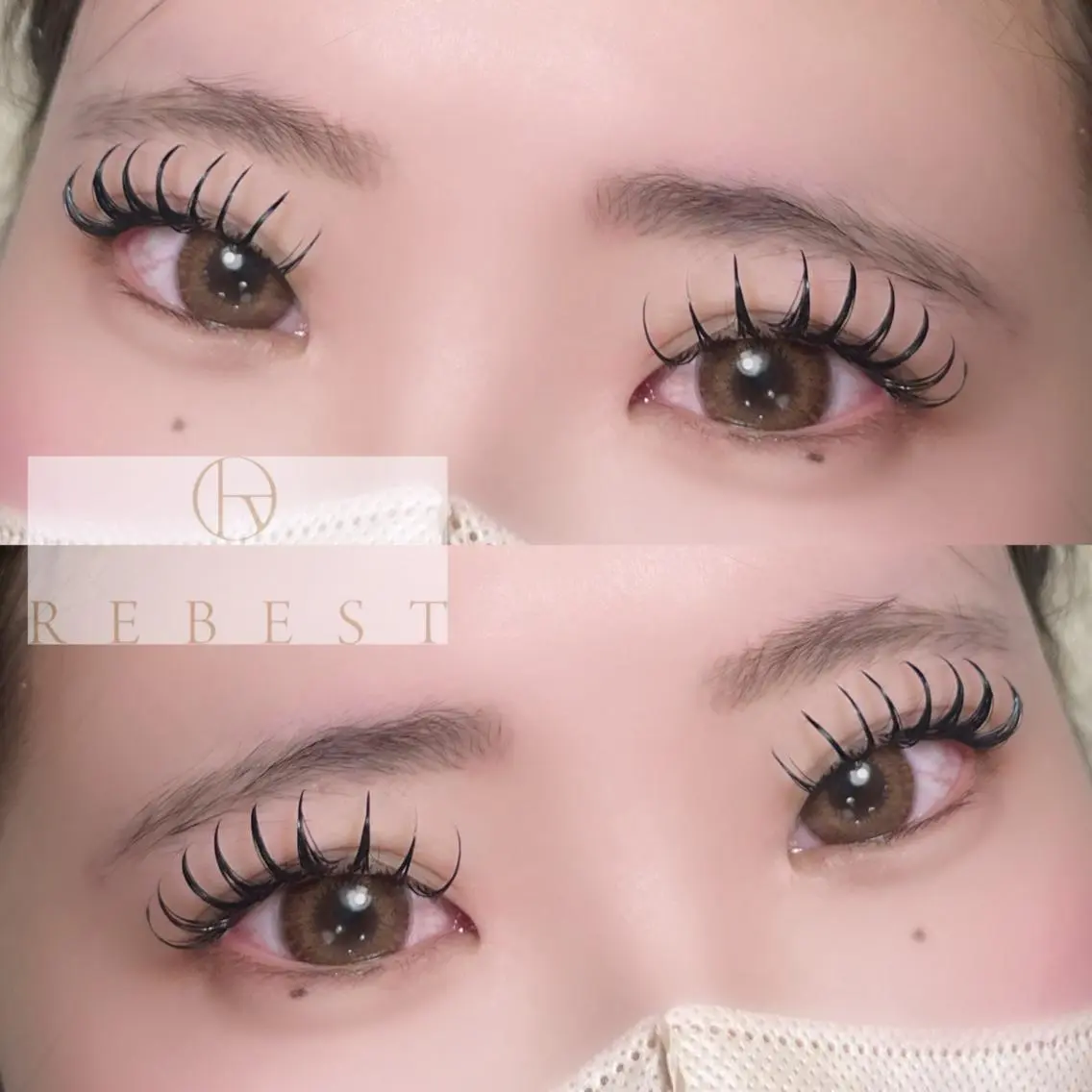 マツエク・マツパ REBEST🤍 Eyelashのマツエク・マツパデザイン