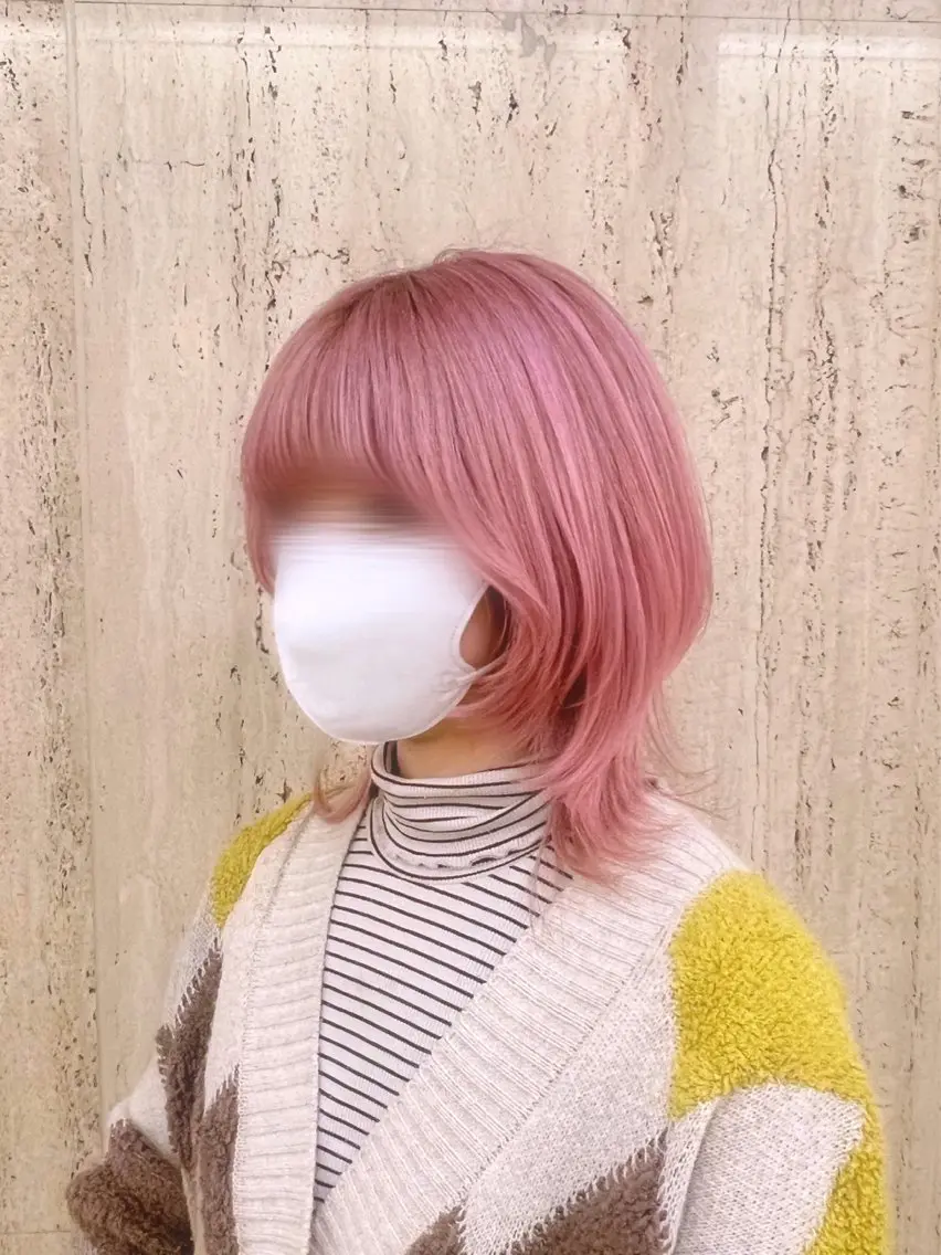 ミディアム ウルフカット ひなた 🌟*.+゚のヘアスタイル