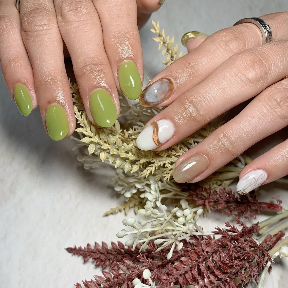 ネイル ハンドネイル nail salon M'U【エムユー】のネイルデザイン