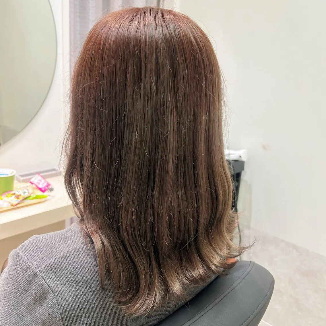 ミディアム ヘアカラー トリートメント 🌷MIREA🌷 LUANA 難波店のヘアスタイル