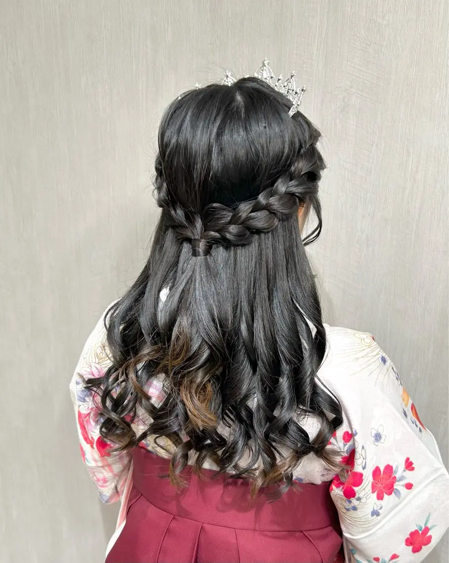 ロング ヘアアレンジ 着付け ヘアセット専門店 Rのヘアスタイル