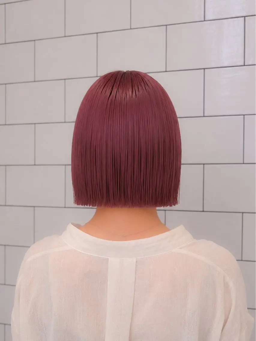 ショート カラー 🍒暖色カラー/ ボブ/りゅーき🍒のヘアスタイル