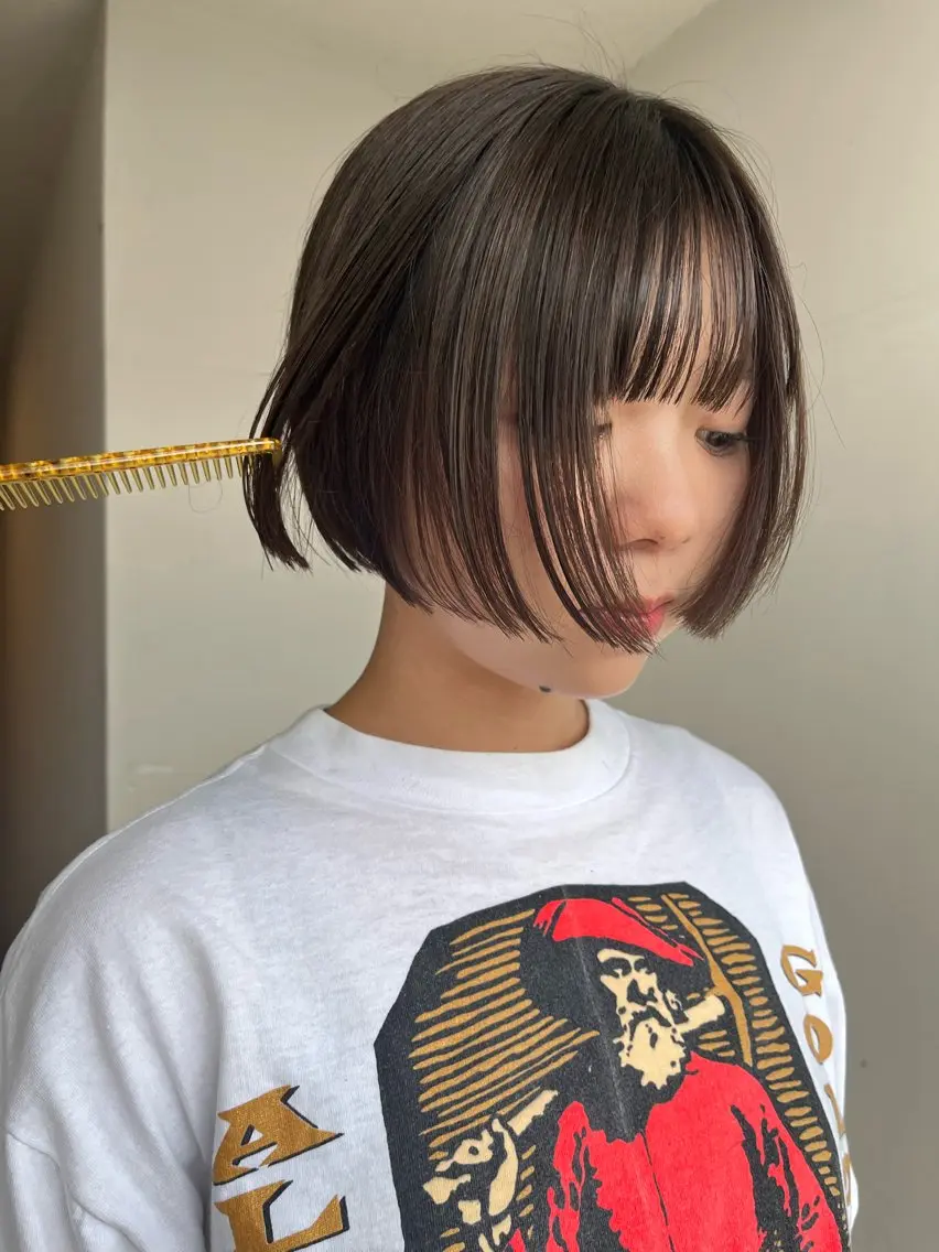 ショート カラー カット ヘアカラー IROW/イロウ天神 大名店　yamaのヘアスタイル