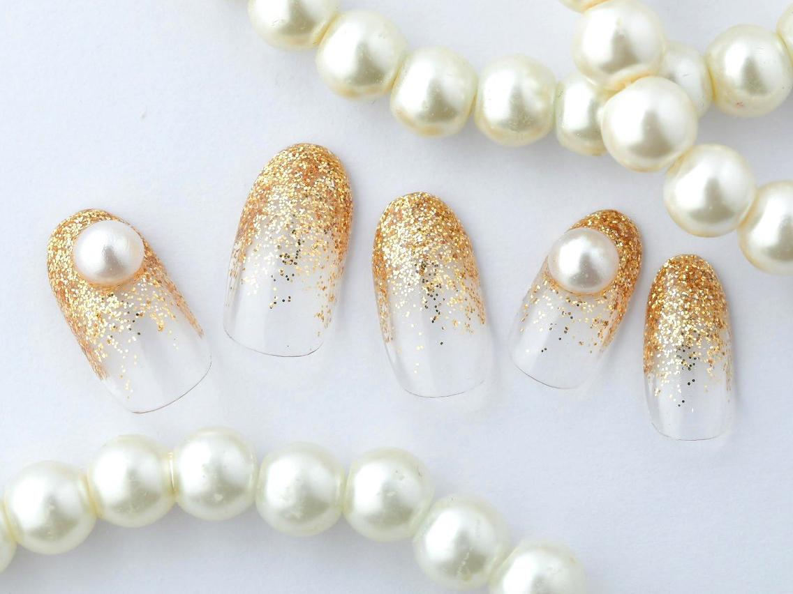 ネイル 桜ネイル クリアネイル フットネイル ジェルネイル キラキラネイル 💗🪽Tiary Nail🪽💗のネイルデザイン