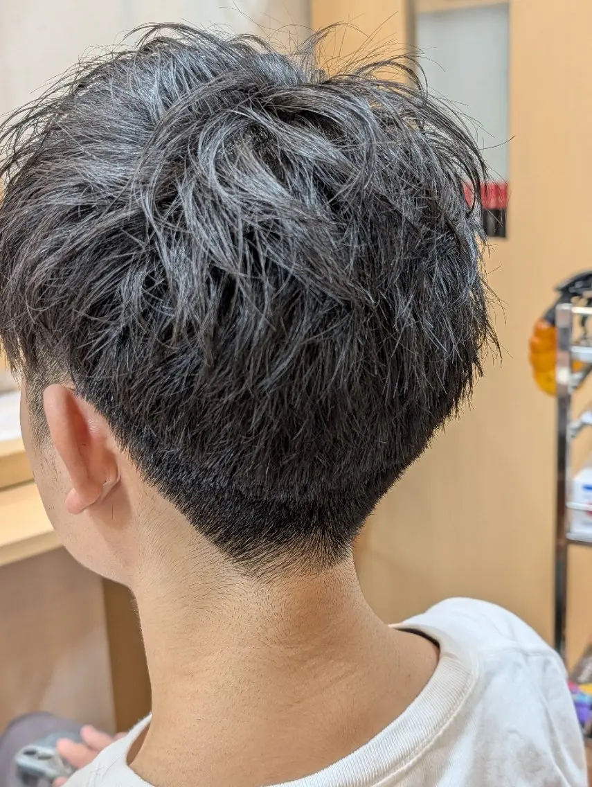 メンズカット+スパの写真