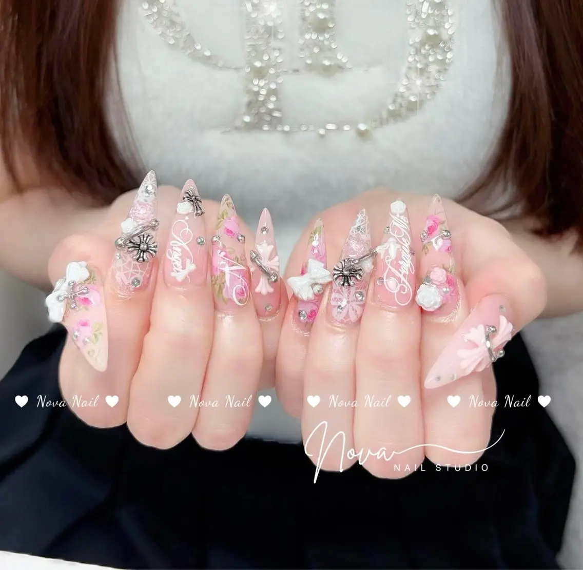 ネイル ハンドネイル ハンドケア Kitty Nail Novaのネイルデザイン