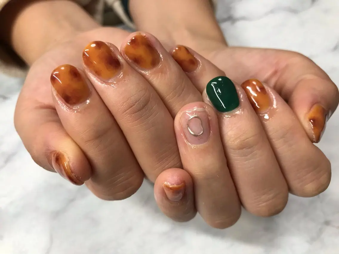 ネイル ハンドネイル Mana‪ ‪·͜· ❤︎‬のネイルデザイン