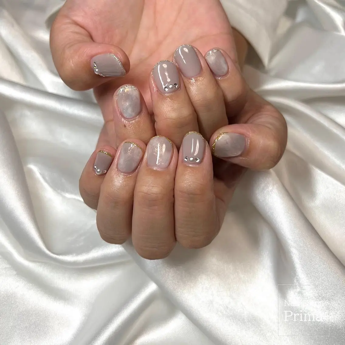 ミディアム ネイル SalonPrima 西院Nail&Eyeのネイルデザイン