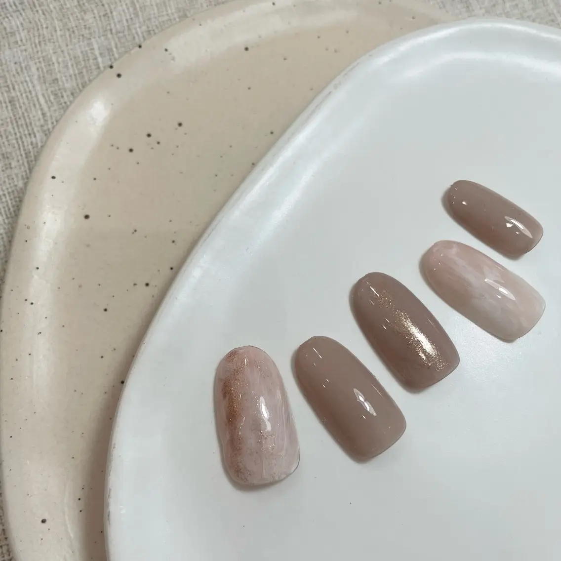 ネイル シンプルネイル 【 Lea's 】 kaedeのネイルデザイン