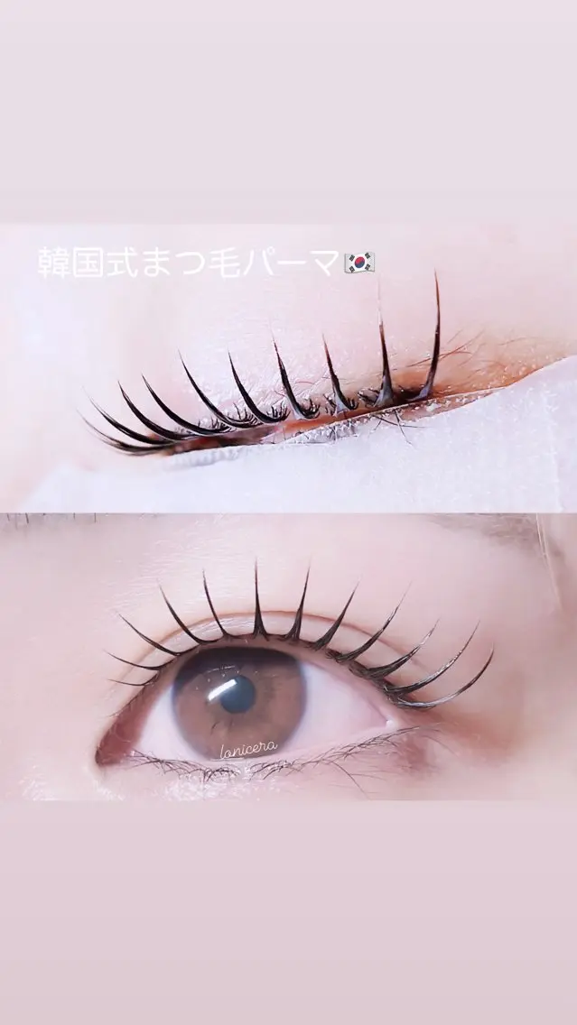 マツエク・マツパ 韓国風マツエク 一重×まつ毛パーマ ロニセラ アイラッシュのマツエク・マツパデザイン