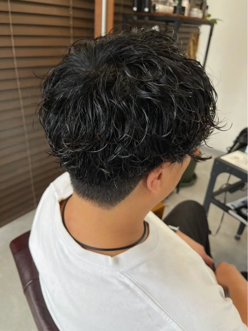 メンズ シノザキ キナのヘアスタイル