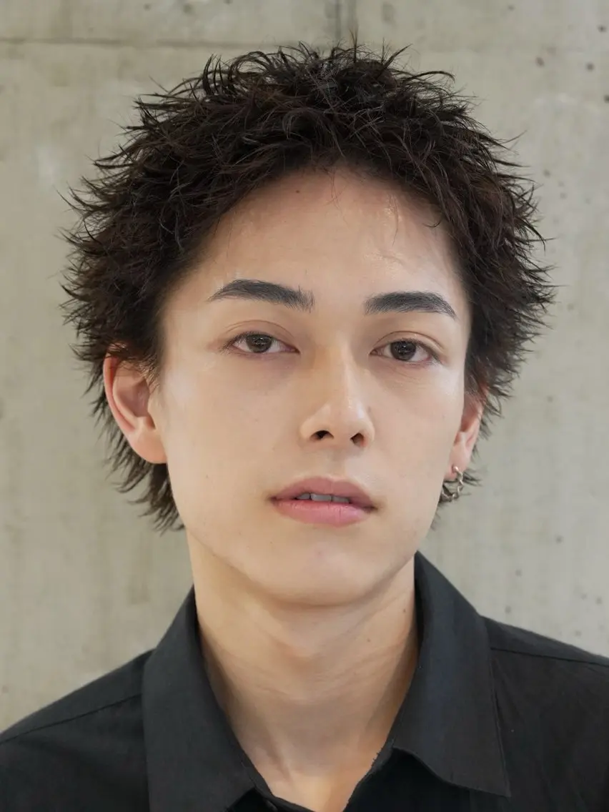 ショート パーマ カット パーマ クドウレイ fifth神南のヘアスタイル