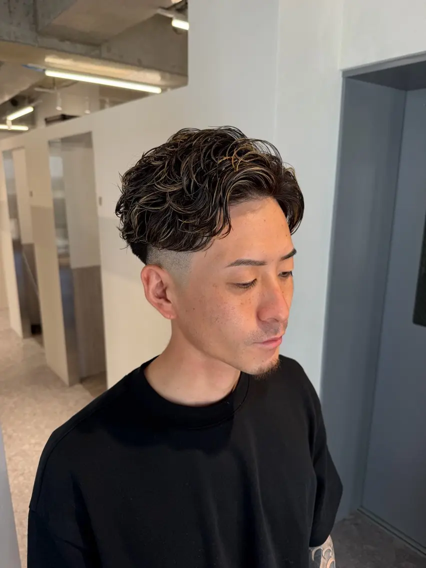 カラー パーマ メンズ カット ヘアカラー ヘアセット 個室サロンKAITO メンズ特化美容師のヘアスタイル