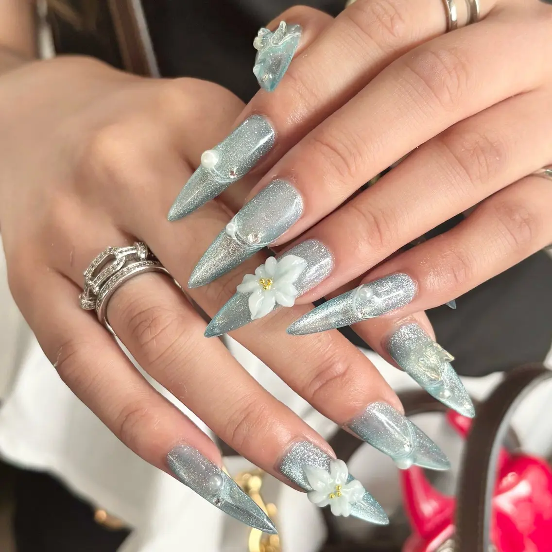ネイル 夏ネイル ハンドネイル joieange sakuraのネイルデザイン
