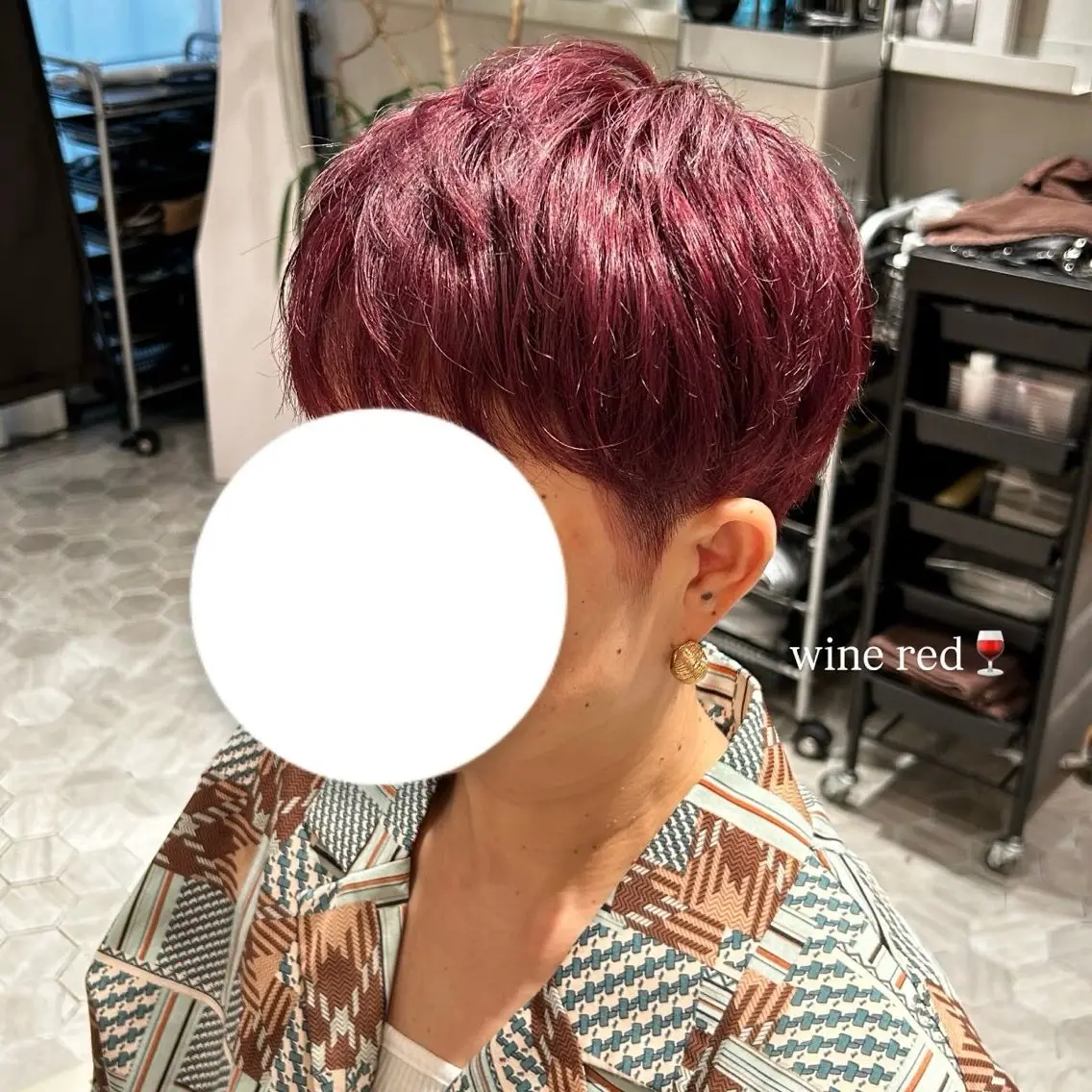 ショート カラー ブリーチ 艶感/ナチュラル 🌿マアヤのヘアスタイル