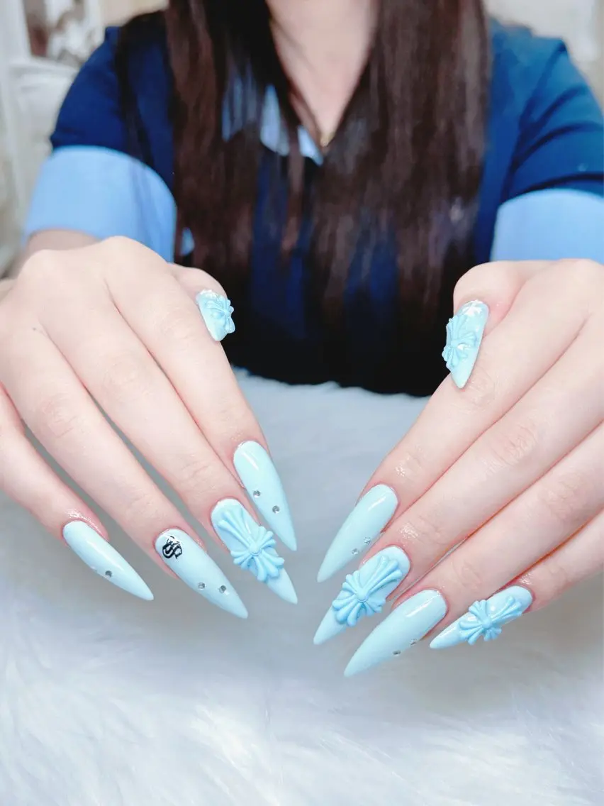 ネイル ジェルネイル マグネットネイル ニュアンスネイル パラジェル 夏ネイル ハンドネイル GOHOUBI Nail 心斎橋店のネイルデザイン