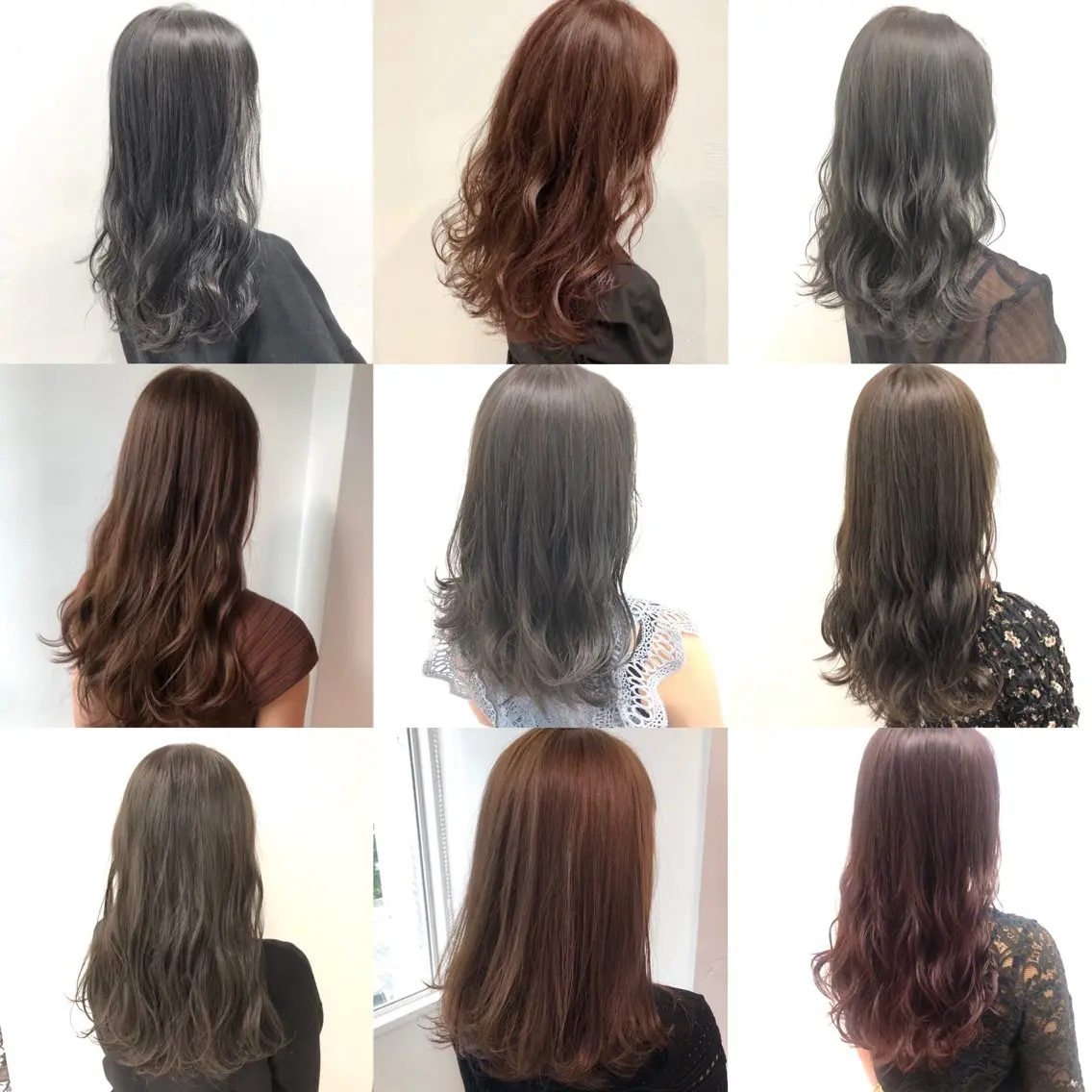 カラー カット ヘアカラー トリートメント 💖ブリーチなし透明 感💖ASAHIのヘアスタイル