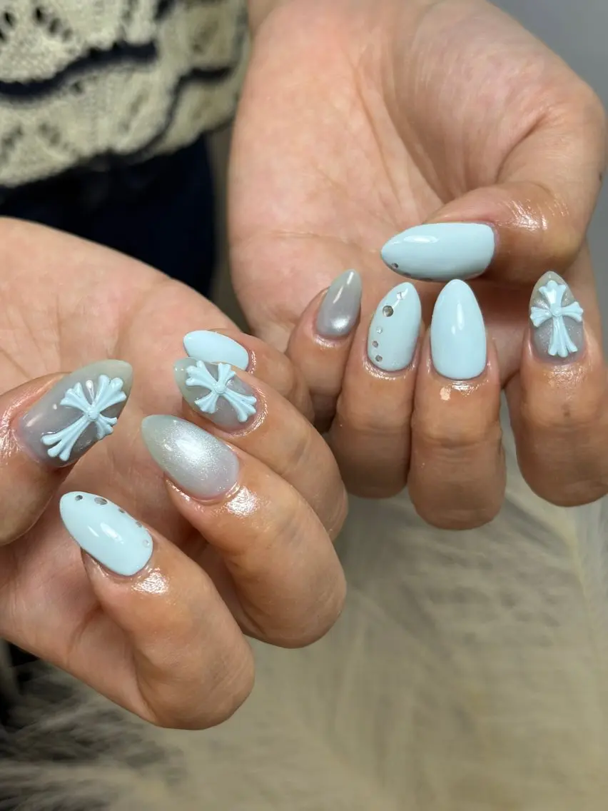 ネイル ハンドネイル KUU🎀♥⑅ フィルイン対応サロンのネイルデザイン