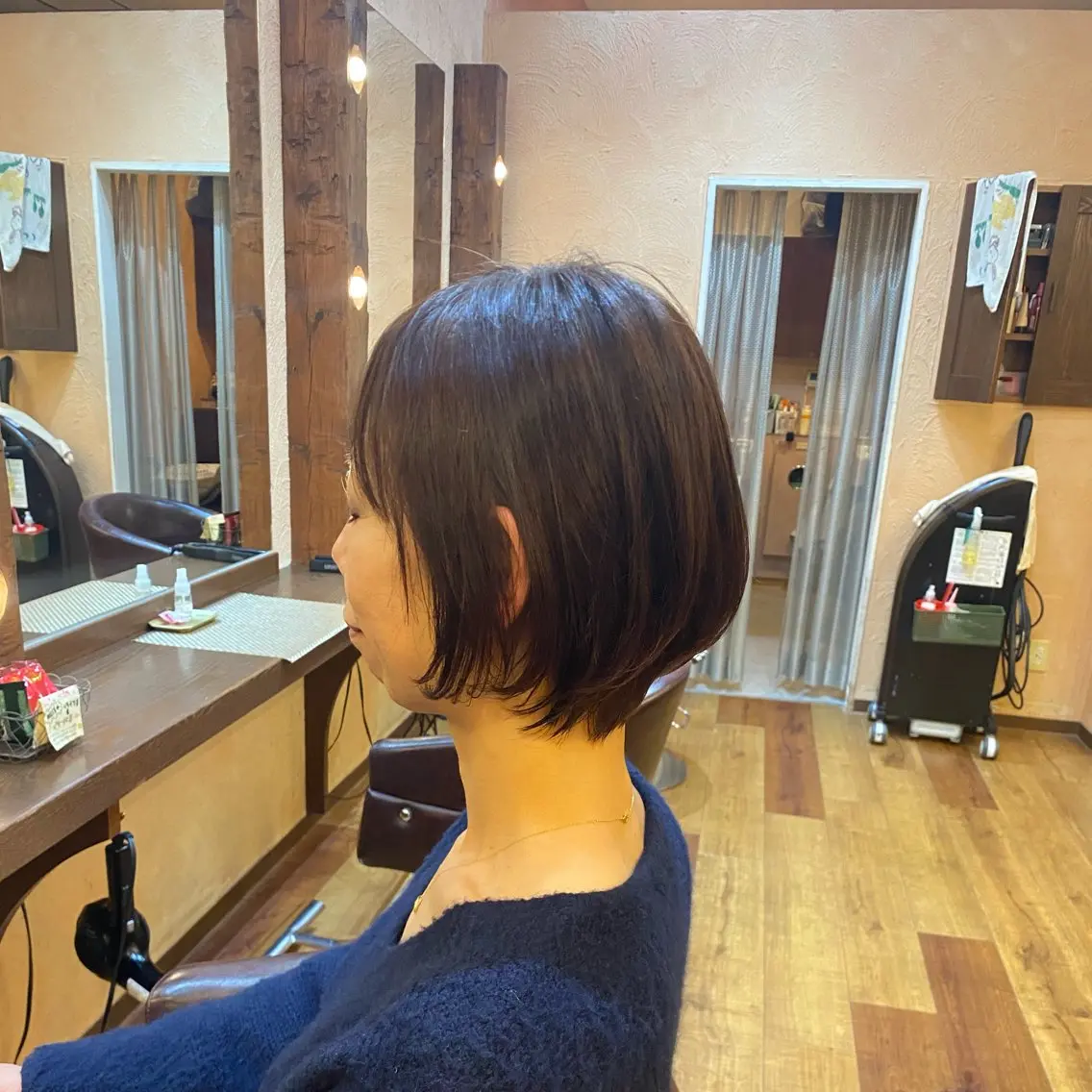 ショート 丸みショート ショートヘア 香取 里実のヘアスタイル