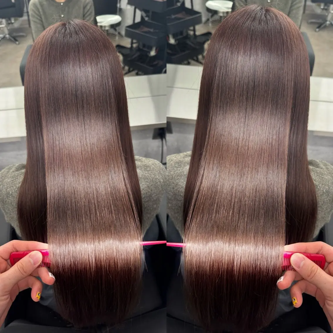 ロング カラー メルティカラー 髪質改善 ロング 似合わせカット 縮毛矯正 カット ヘアカラー トリートメント ヘッドスパ 🌈代表 🌈macotoのヘアスタイル