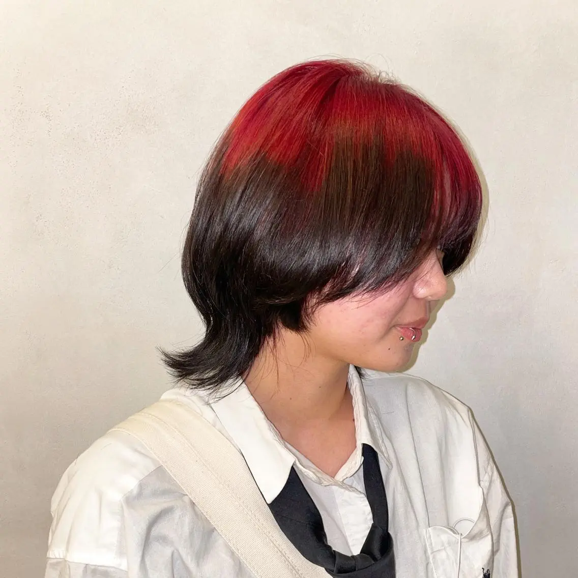 ショート カラー 吉留愛加/ 似合わせカットのヘアスタイル