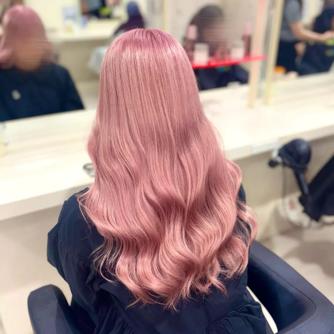 ロング 淡めハイトーン🫧 manaka🎀🩶のヘアスタイル
