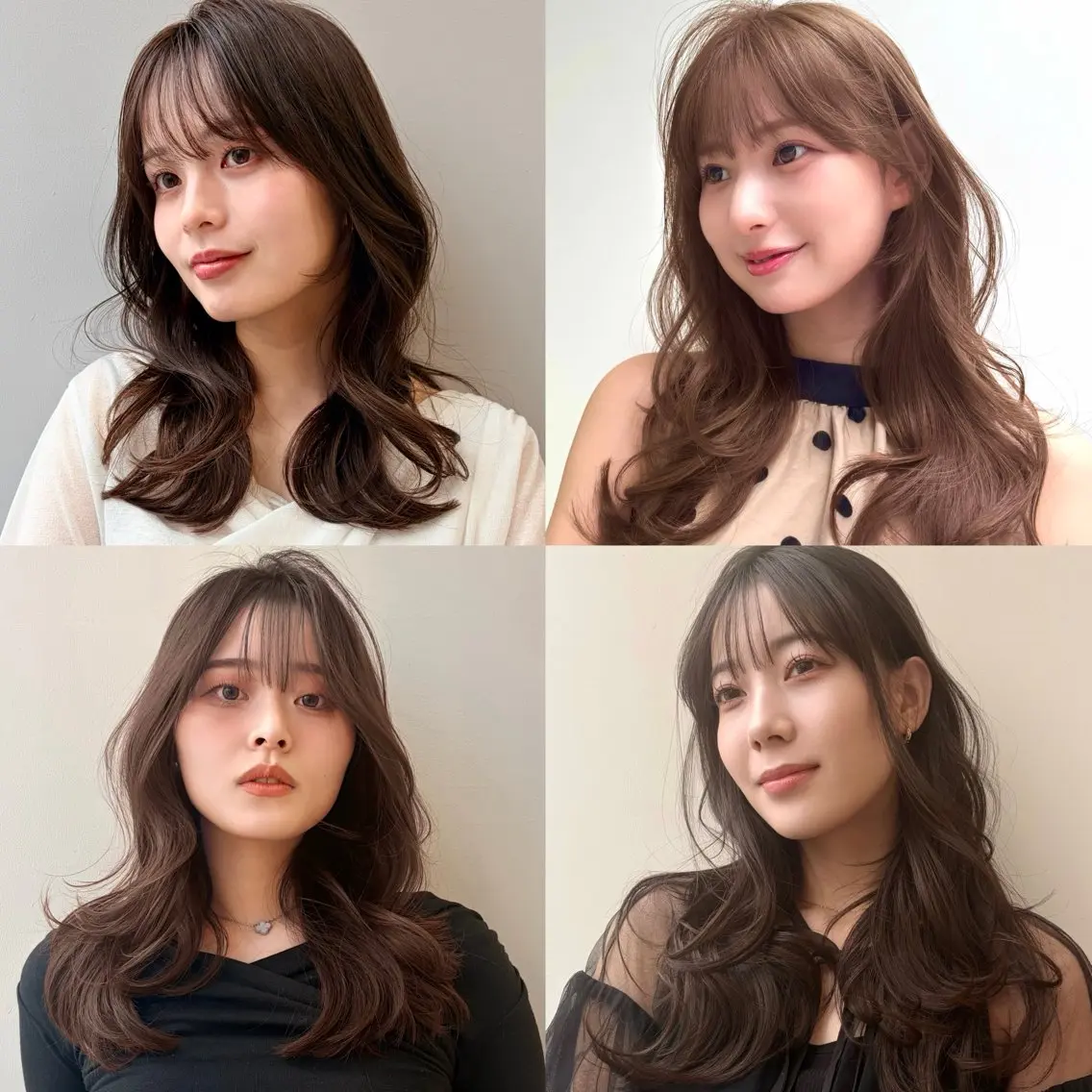 セミロング カラー ワンカールレイヤー 顔周り☺︎shunのヘアスタイル