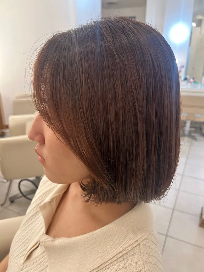 ショート カラー カット ヘアカラー トリートメント Miu Otaのヘアスタイル