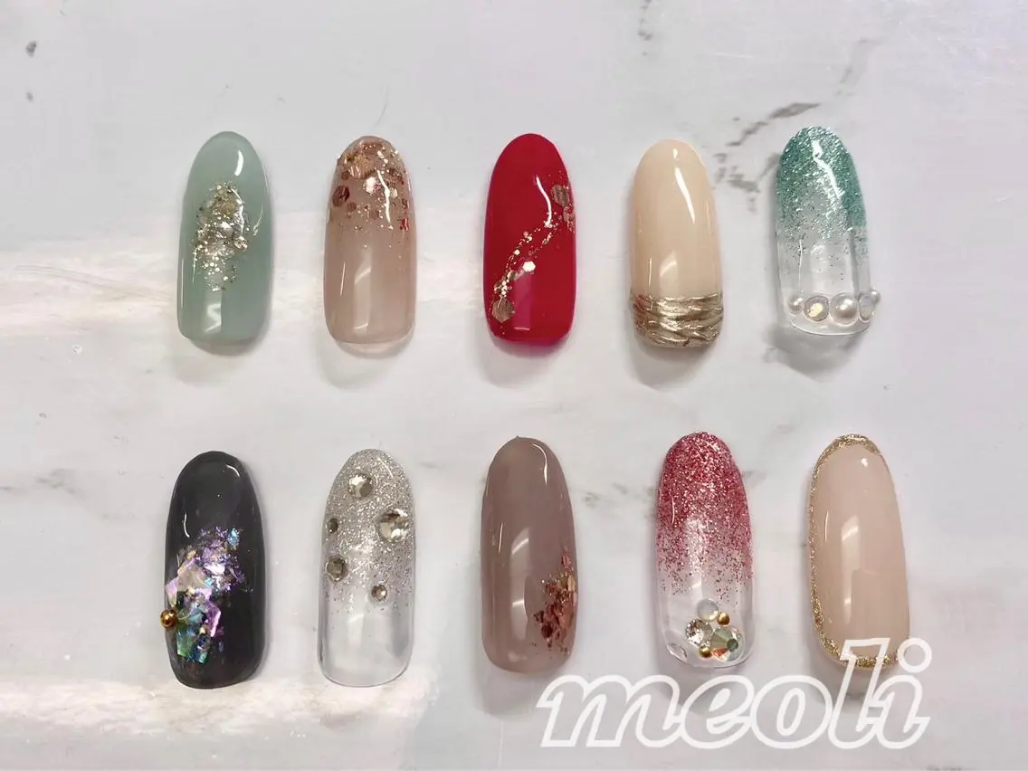 ネイル ハンドネイル nail salon meoli　アヤのネイルデザイン